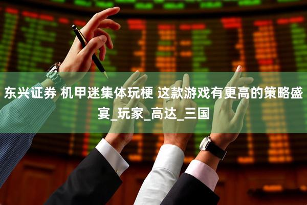 东兴证券 机甲迷集体玩梗 这款游戏有更高的策略盛宴_玩家_高达_三国
