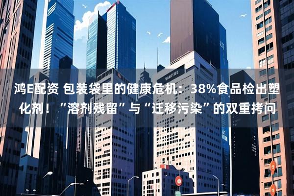 鸿E配资 包装袋里的健康危机：38%食品检出塑化剂！“溶剂残留”与“迁移污染”的双重拷问